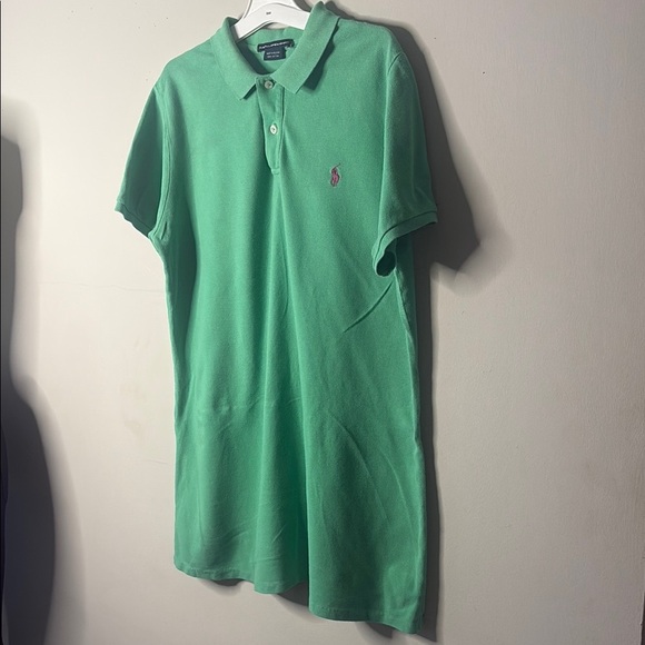 Ralph Lauren Green Polo Shirt Classic Style - Picture 5 of 5